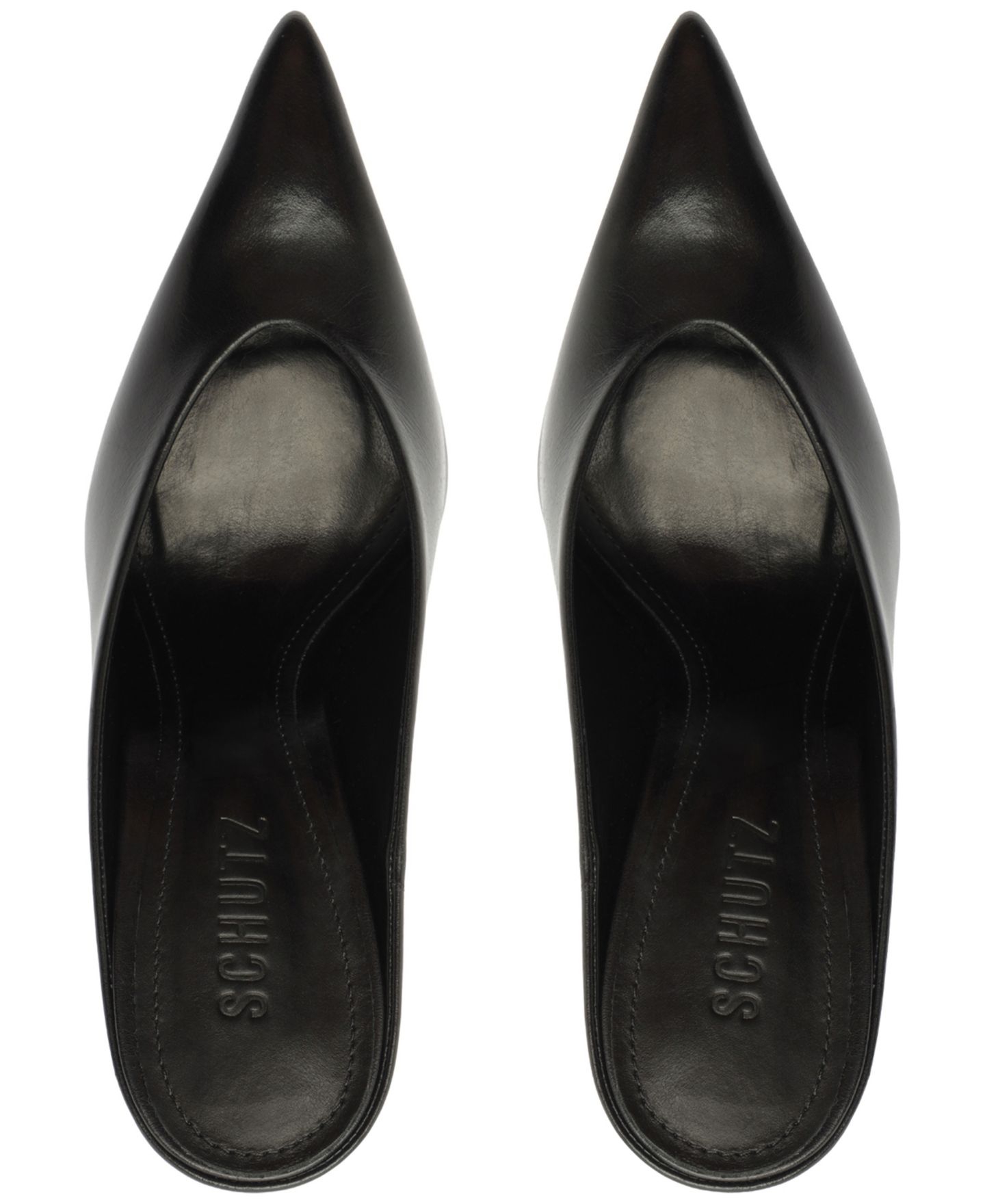 Женские туфли Schutz Loren Slip-On, цвет: Чёрный — фото 7