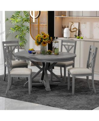 Retro 5-Piece Extendable Dining Set