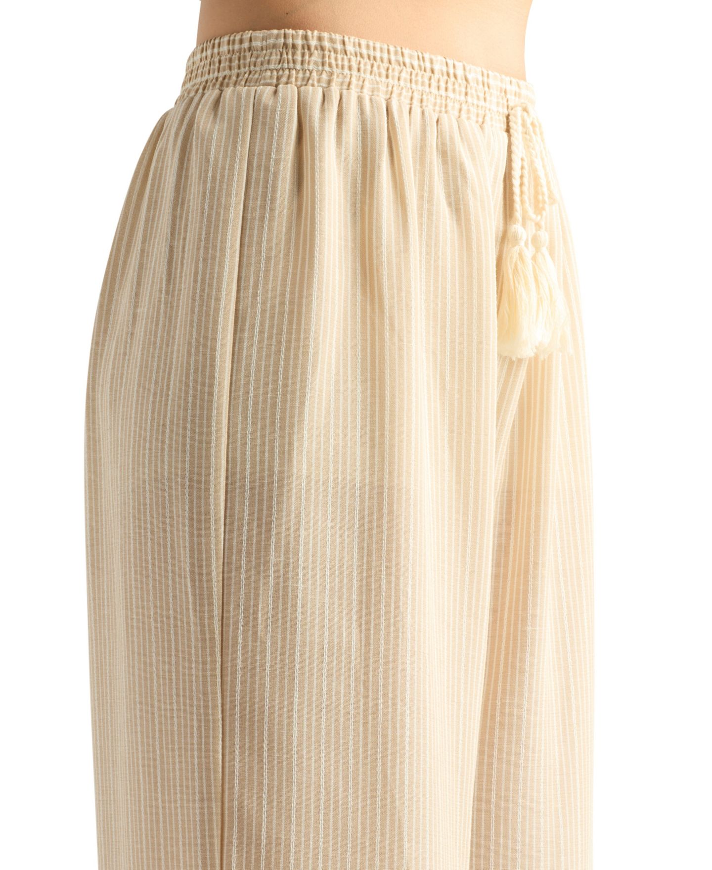 Женские брюки BCX Wide-Leg Mid-Rise Pull-On, цвет: Color — фото 3