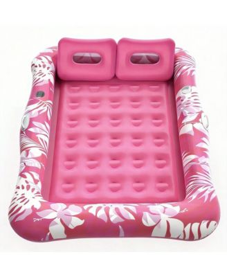76"x48" Pool Float Tanning Lounger Inflatable Raft