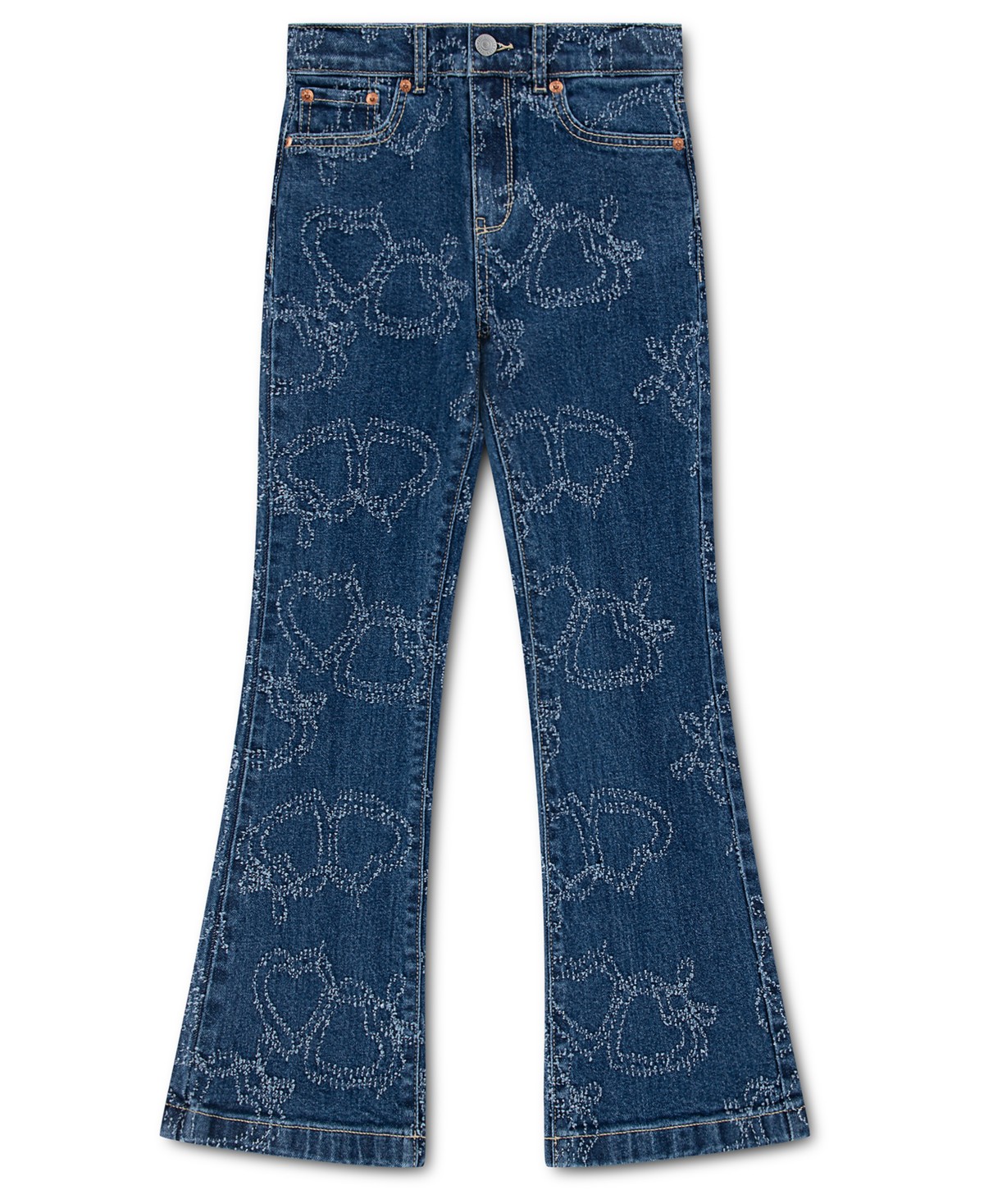 Детские Levi's Girls' 7-16 High Rise Flared Jeans — фото 1