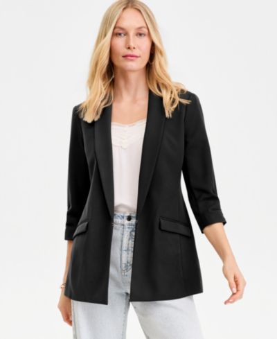 I.N.C. International Concepts Women's 3/4-Sleeve Blazer