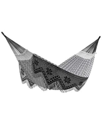 Authentic Brazilian Cotton Hammock, Outdoor Hanging Daybed, Luxo