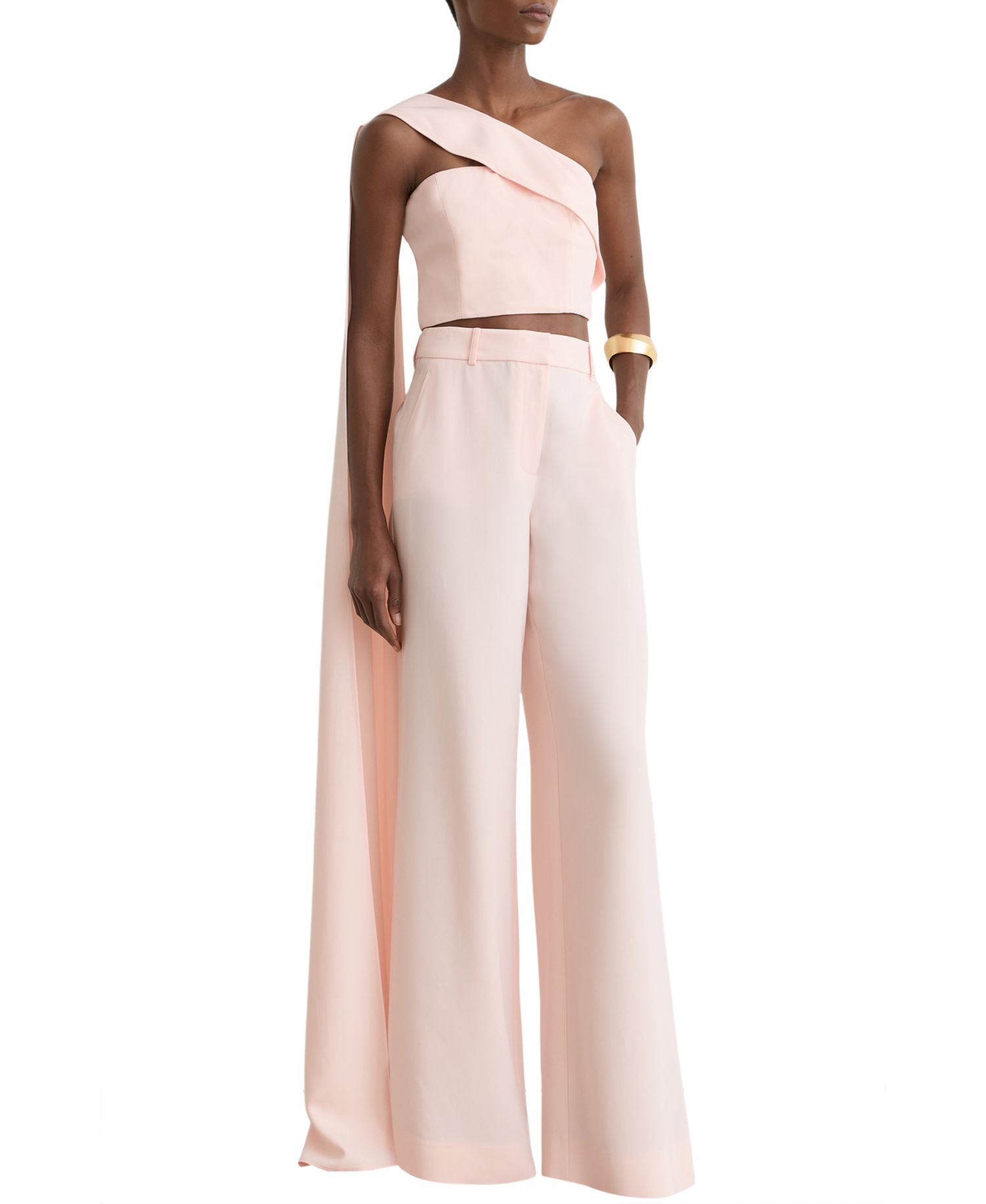 Women's Wide-Leg Tailored Trousers