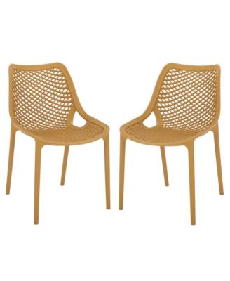 Leila Outdoor Dining Chair (Set of 2)