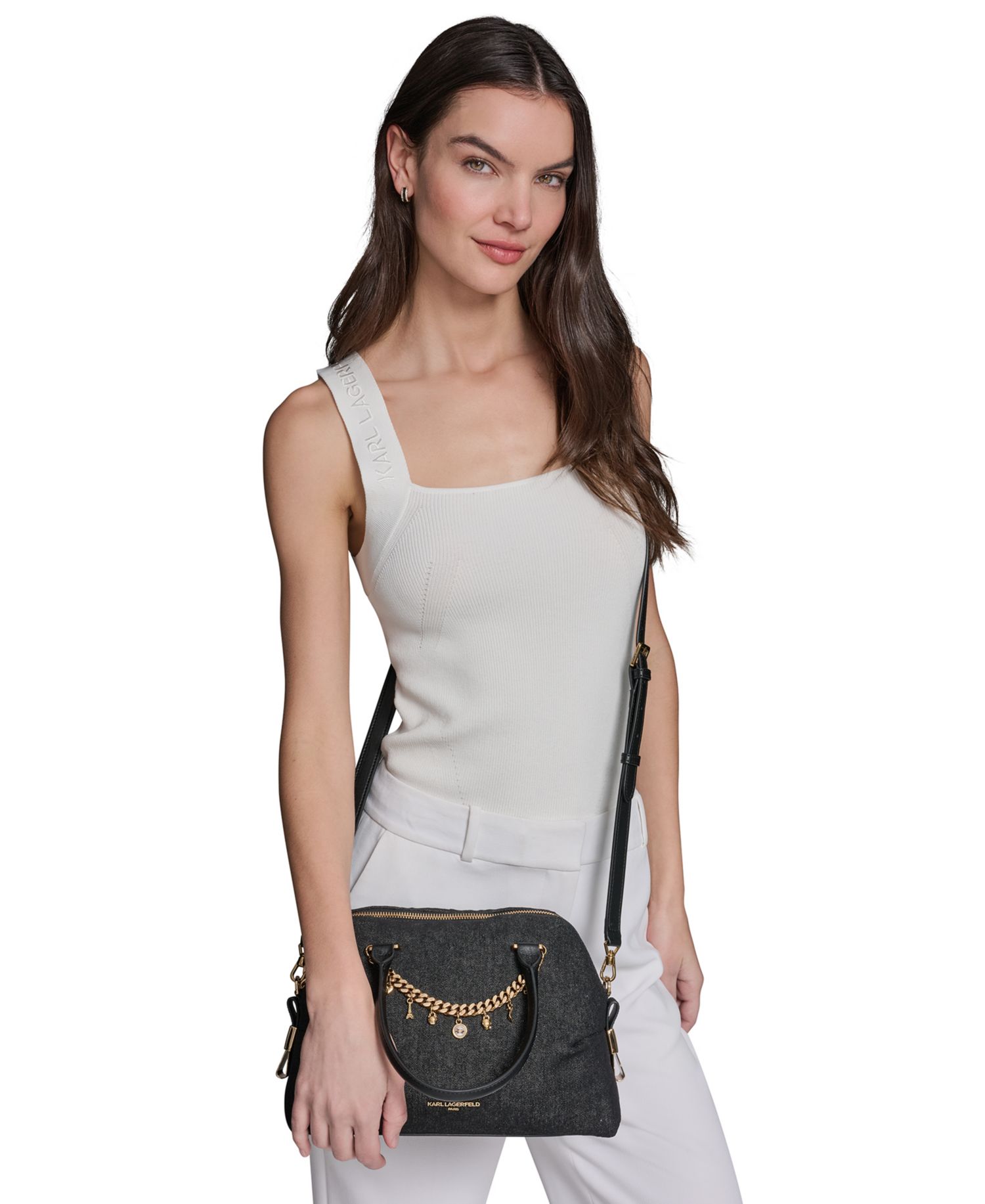 Charlaine Medium Satchel Handbag