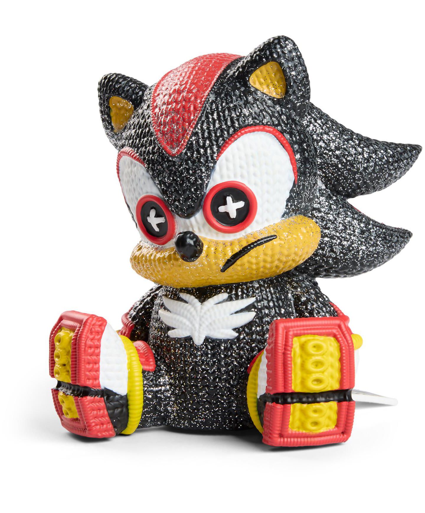 Детская фигурка Handmade By Robots Sonic the Hedgehog Shadow Glitter 5" Vinyl Figure, 14 Years & Up — фото 2