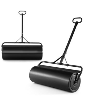Metal Lawn Roller with Detachable Gripping Handle