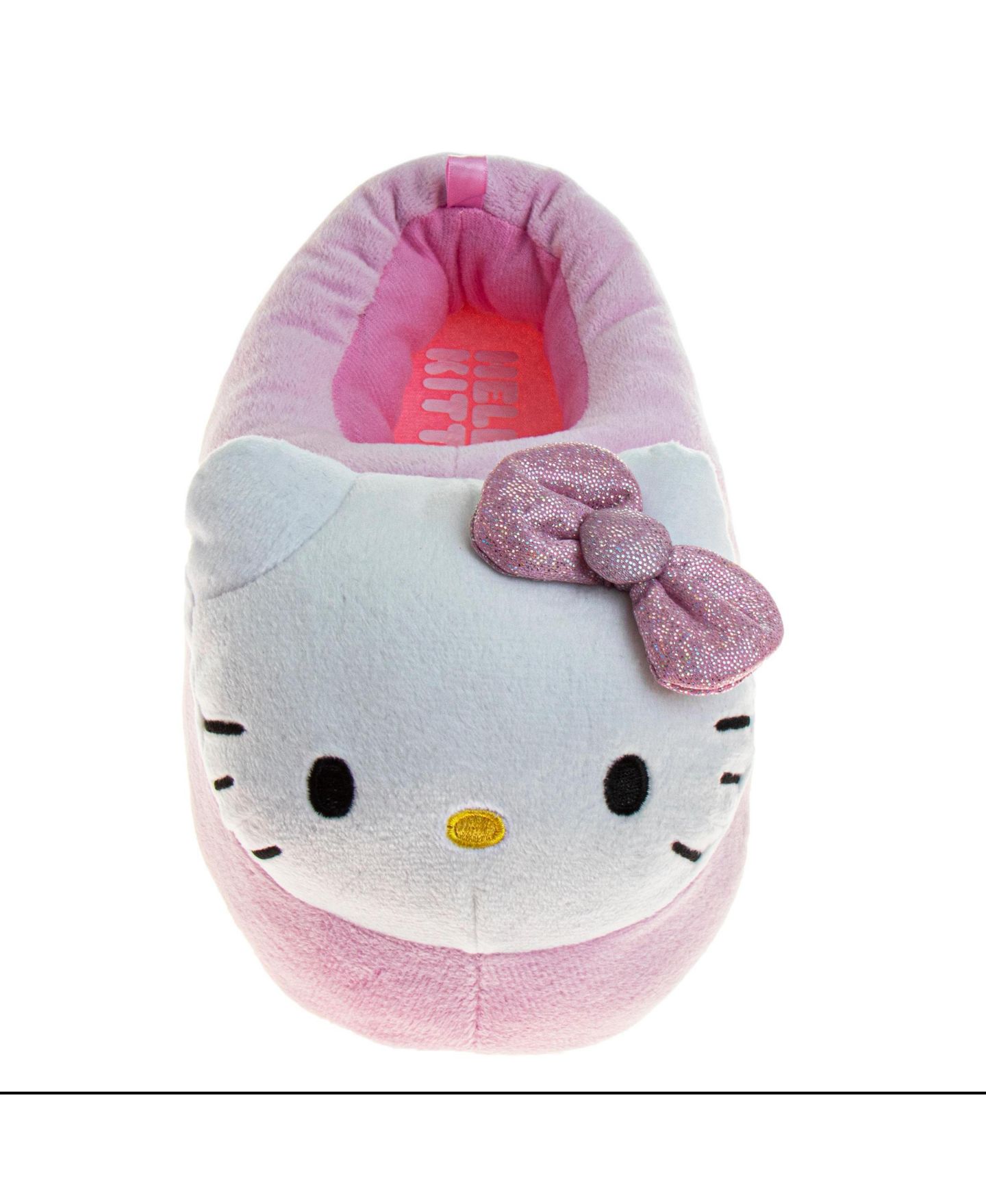 Женские тапочки Hello Kitty Slippers 3D Design Dual Size Cozy Soft Indoor — фото 5