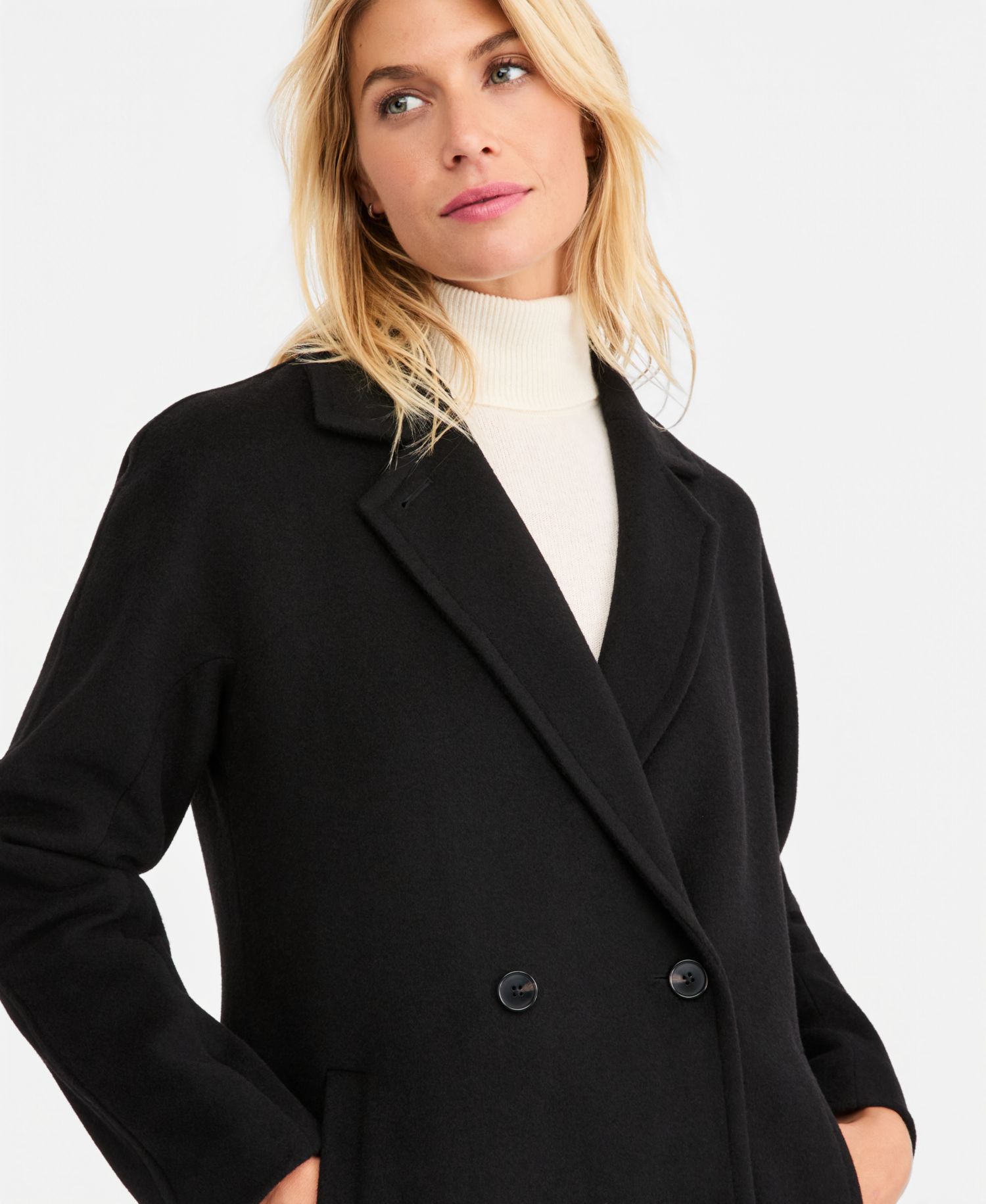 Women's Double-Breasted Coat