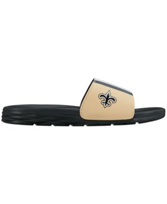 saints nike slides