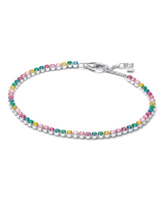 Rainbow Tennis Bracelet