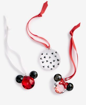 Disney | Macy's 100th Thanksgiving Day Parade Minnie & Mickey Crystal Ornament Gift Set