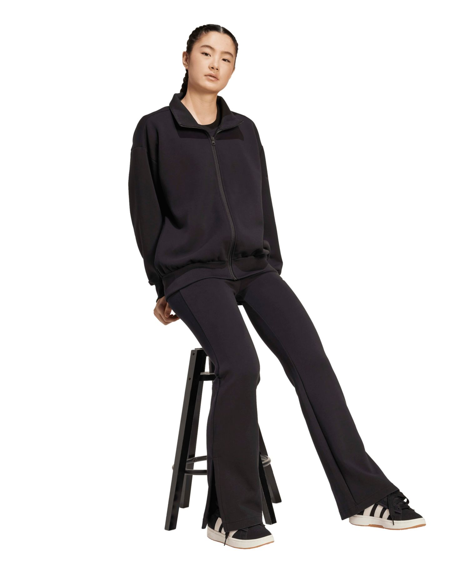 Women's Mid-Rise Soft Lux Flare-Leg Pants
