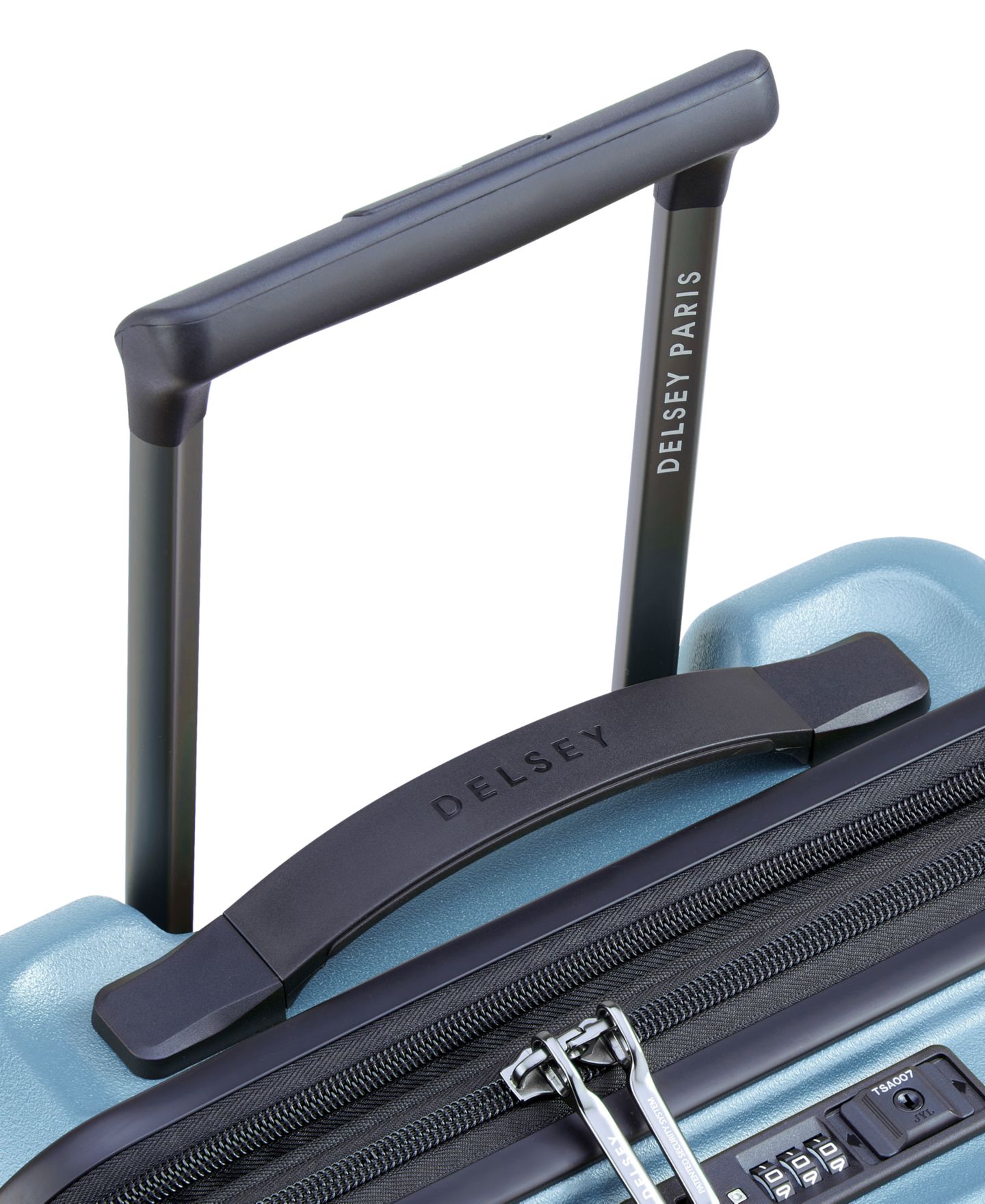 Чемодан Delsey Paris Turenne 2.0 Business Front Pocket Carry-On Spinner, цвет: Синий — фото 9