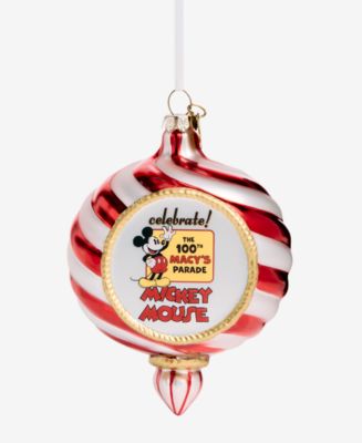 Hallmark Disney | Macy's Celebrate The 100th Parade Glass Mickey Mouse ...