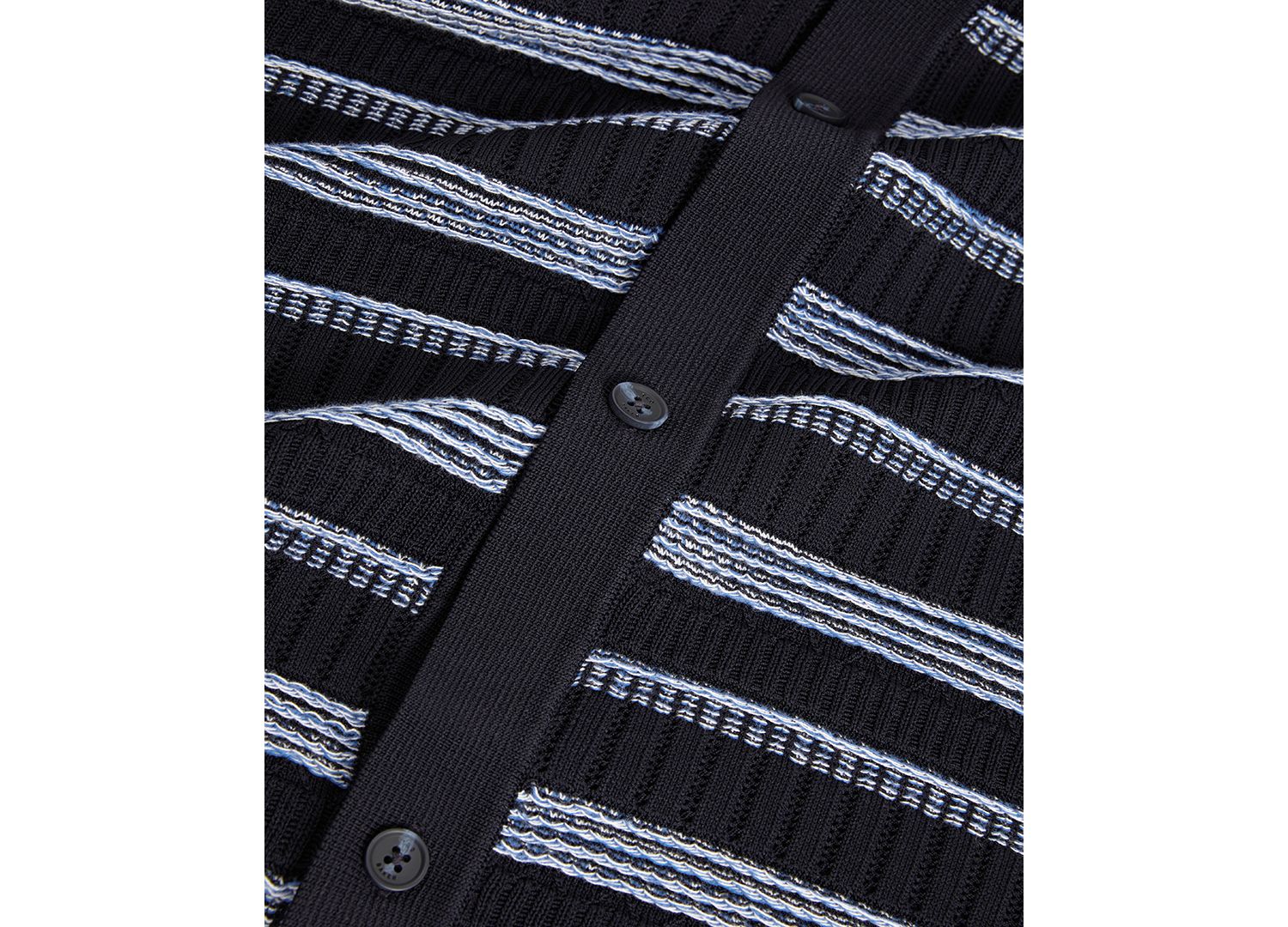 Men's Textured Pattern Short-Sleeve Shirt