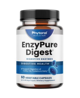Digestive Enzymes Capsules | Gut Health and Bloating Support | Multi-Enzyme Blend | Non-GMO | 60 Count