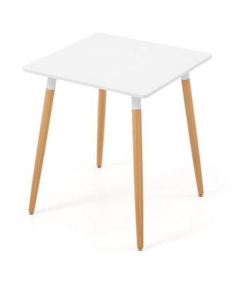 Square Kitchen Dining Table with Adjustable Leveling Foot Pads