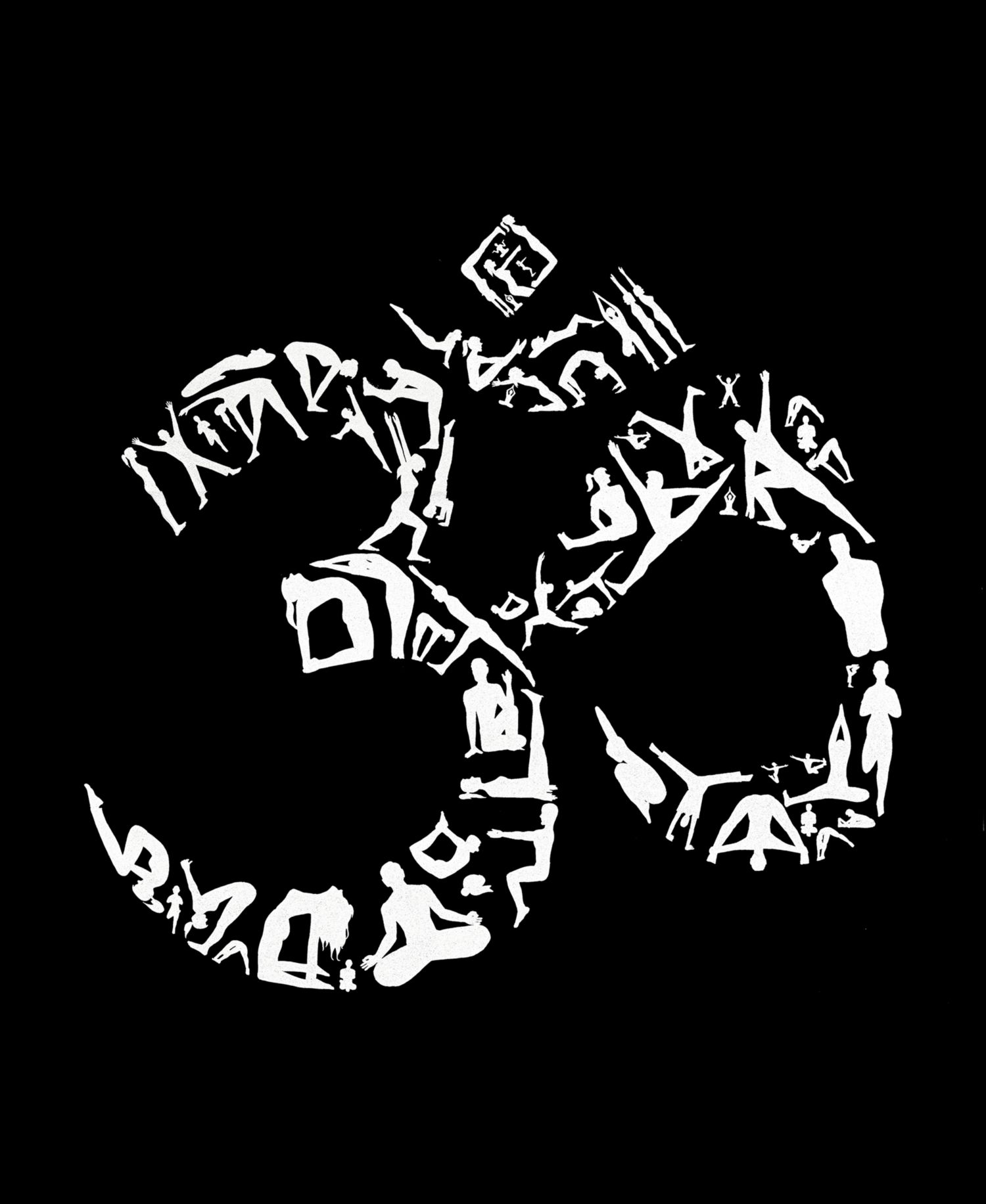 Men's Om Mantra Print Tank Top