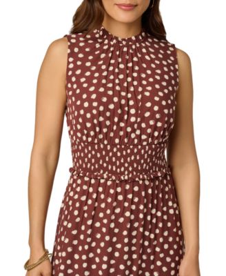 adrianna papell printed shirt dress Adrianna Papell PETITE PRINTED STRIPE MIDI DRESS - Shirt dress - blush  multi/light pink