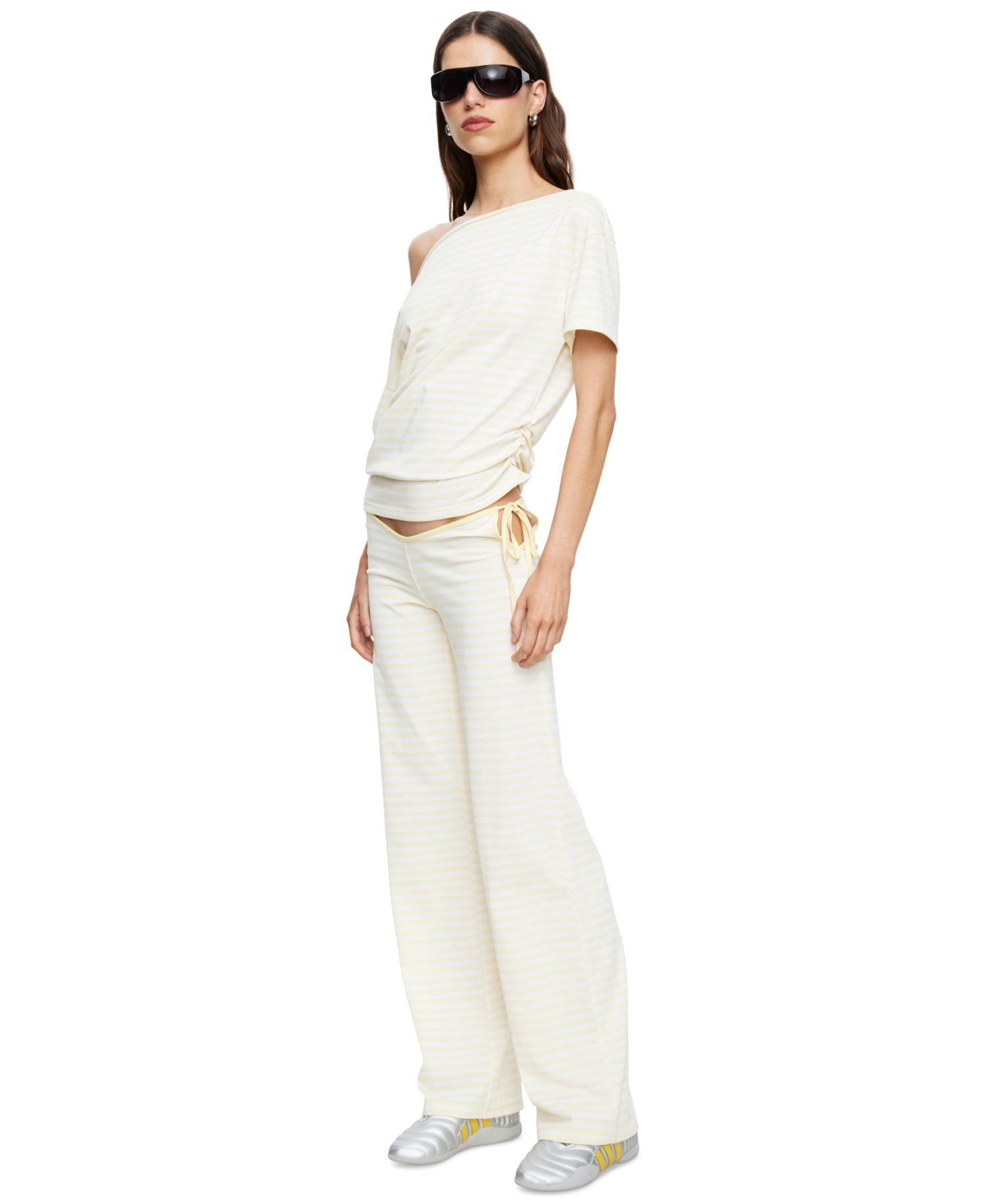 Women's Bloom Low-Rise Waist Tie Pants