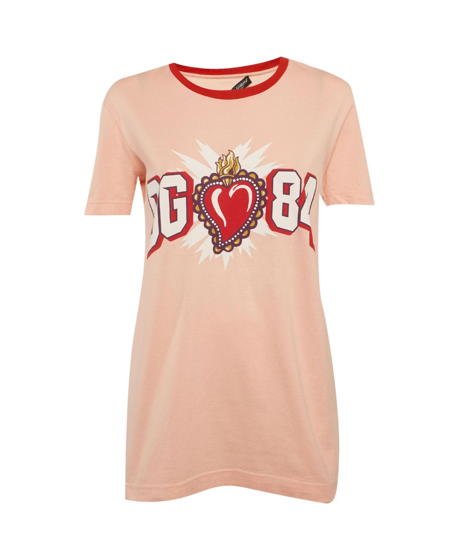 Women's Printed Jersey Crewneck T-Shirt