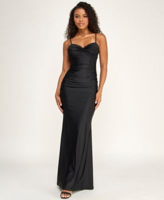 black velvet long sleeve maxi dress Slit Velvet Long Sleeve Black Maxi Dress – AnotherChill