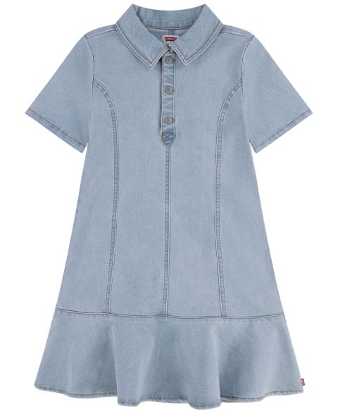 Платье Levi's Short-Sleeve для девочек, цвет: Marin Babe
