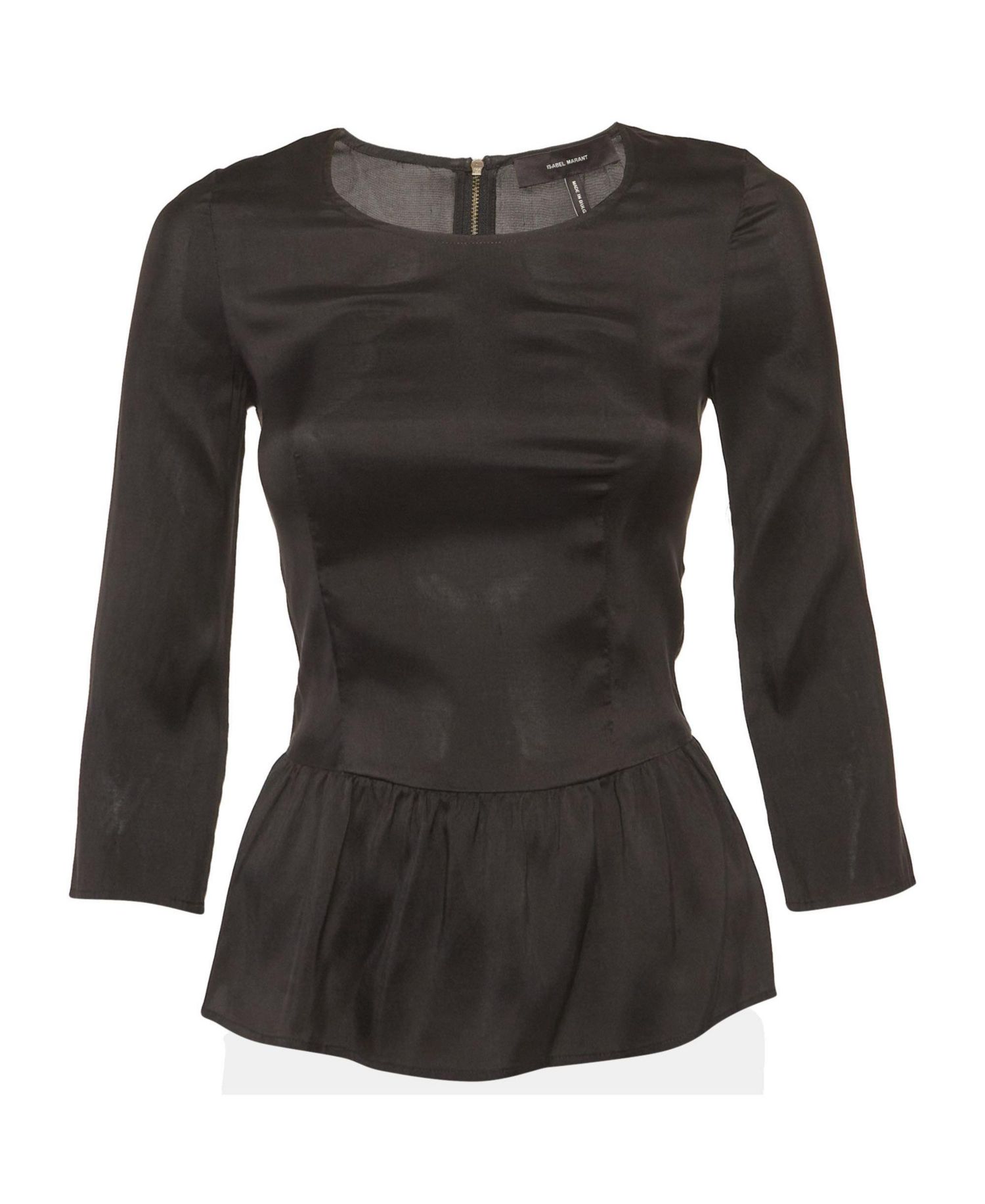 Women's Taffeta Pleated Blouse