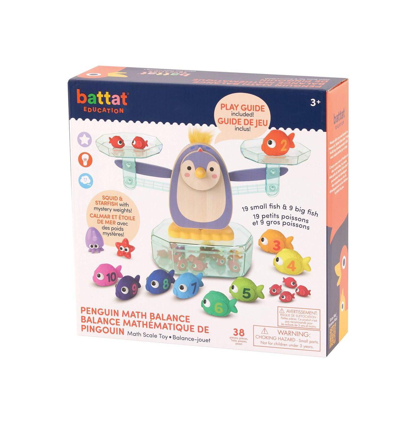 Детские игрушки Battat Penguin Math Balance Scale, цвет: Разноцветный — фото 7