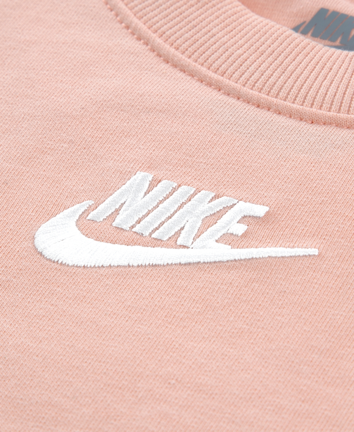 Nike Girls' 4-6X Crewneck French Terry T-Shirt and Shorts, 2-Piece Set