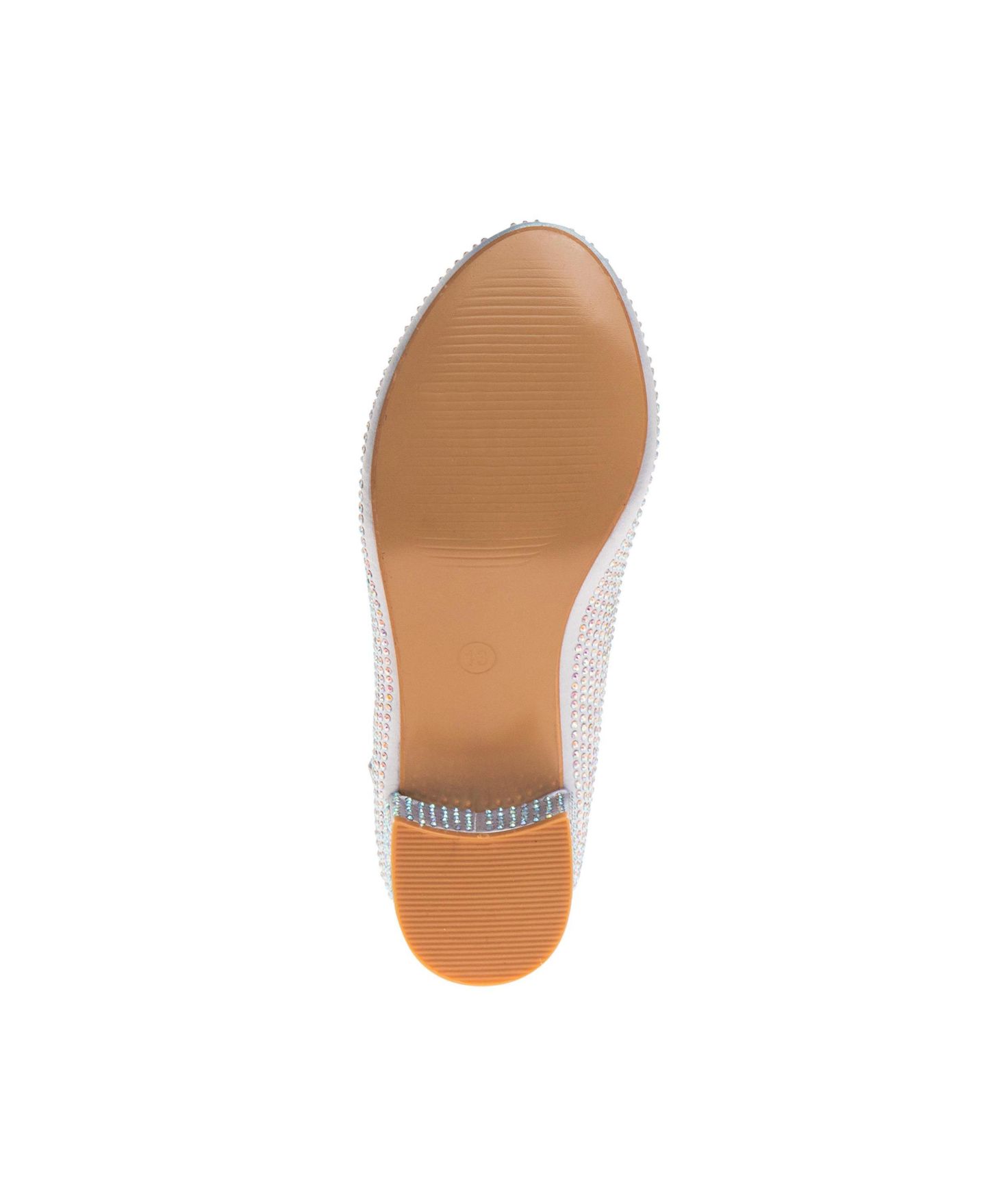 Туфли Badgley Mischka Dress Shoes для девочек, цвет: Розовый золотой — фото 2