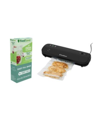 VS1210 Space Saving Vacuum Sealing System with 1-Quart Vacuum Sealer Bags
