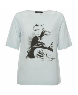 Women's Printed Silk Top