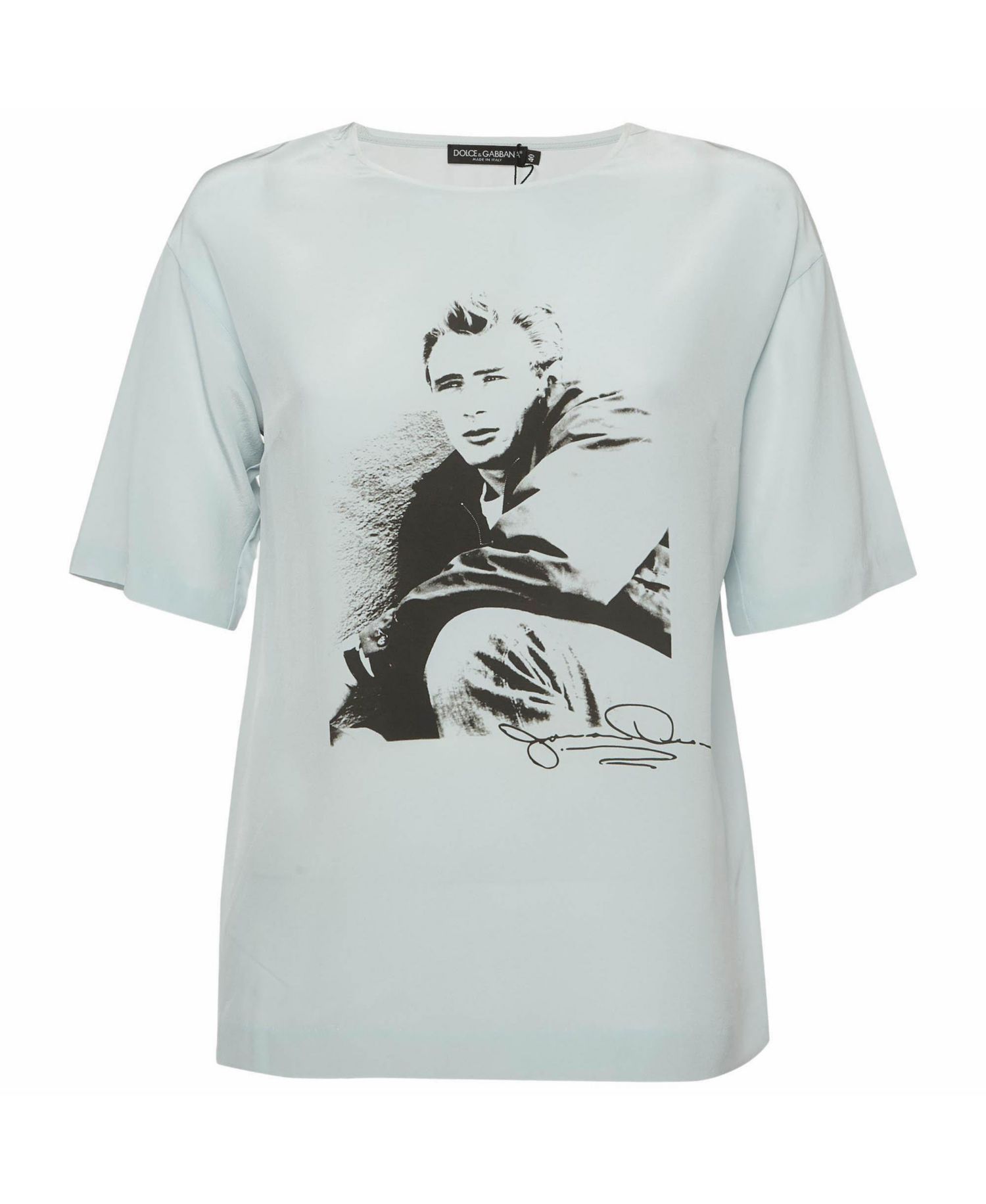 Women's Printed Silk Top