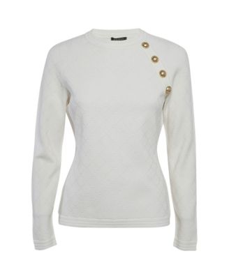 Women's Textured Knit Pullover