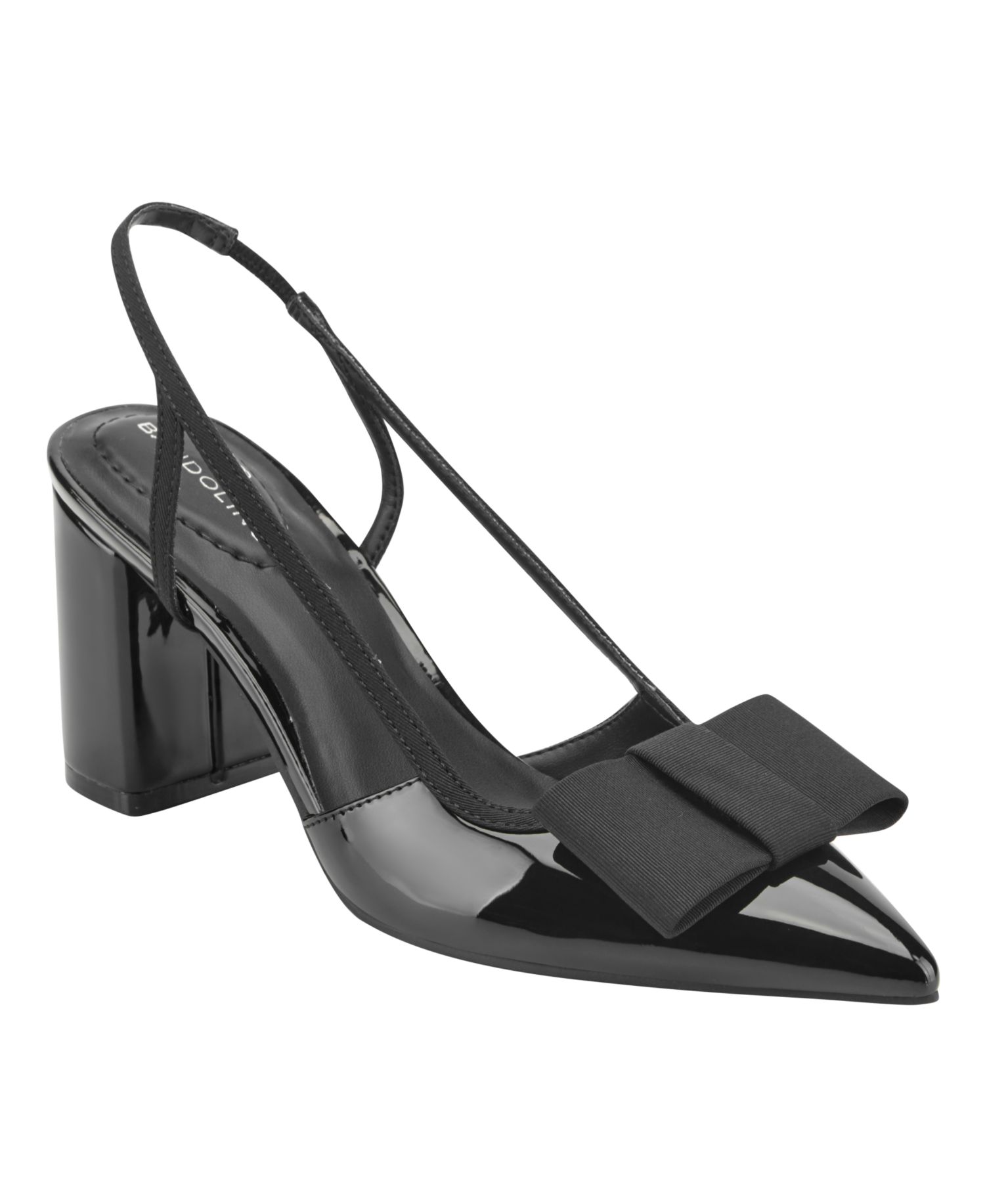 Women's Sanessa Bow Block Heel Slingback Pumps