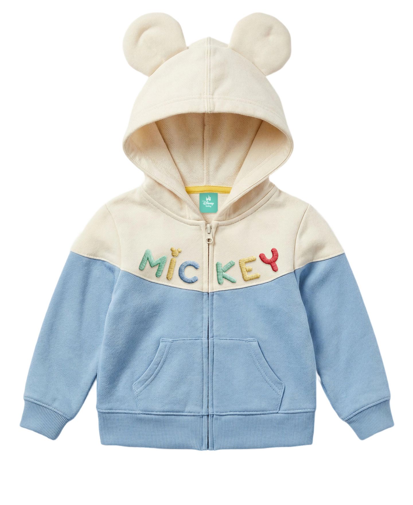 Комплекты Disney Mickey Mouse Hooded Jacket, T-Shirt and Pants, 4-Piece Set для мальчиков-малышей, цвет: Синий / Серый — фото 4