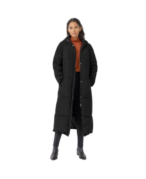 Женские куртки ellos Maxi Side-Zip Puffer
