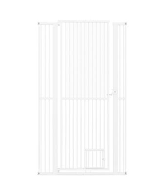 67.5 inch Extra Tall Pet Gate with 30.5-41 inch Adjustable Width Opening
