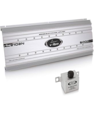 6000W MOSFET Amplifier for Powerful Sound with Dual Inputs, + Easy Installation