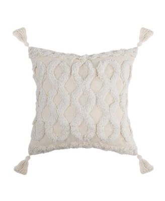 Pick-Stitch Artisan Decorative Pillow, 18" x 18"