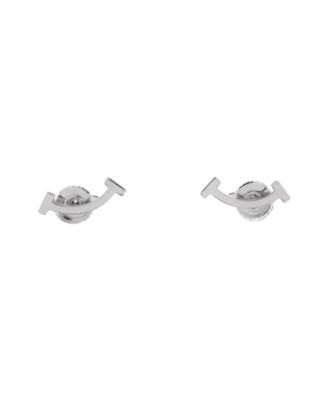 T Smile Stud Earrings
