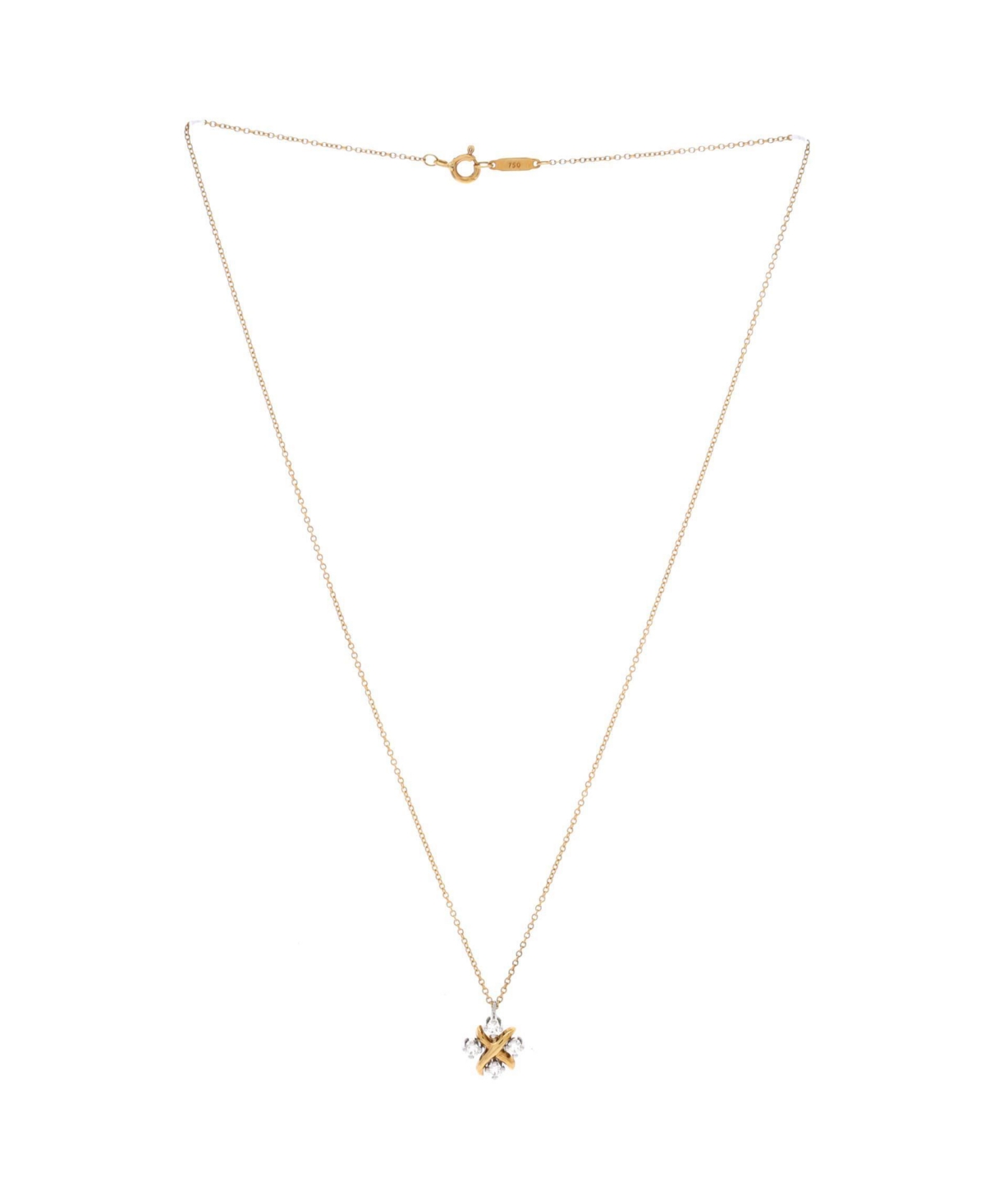 Pre-Owned Tiffany & Co Schlumberger Lynn Pendant Necklace