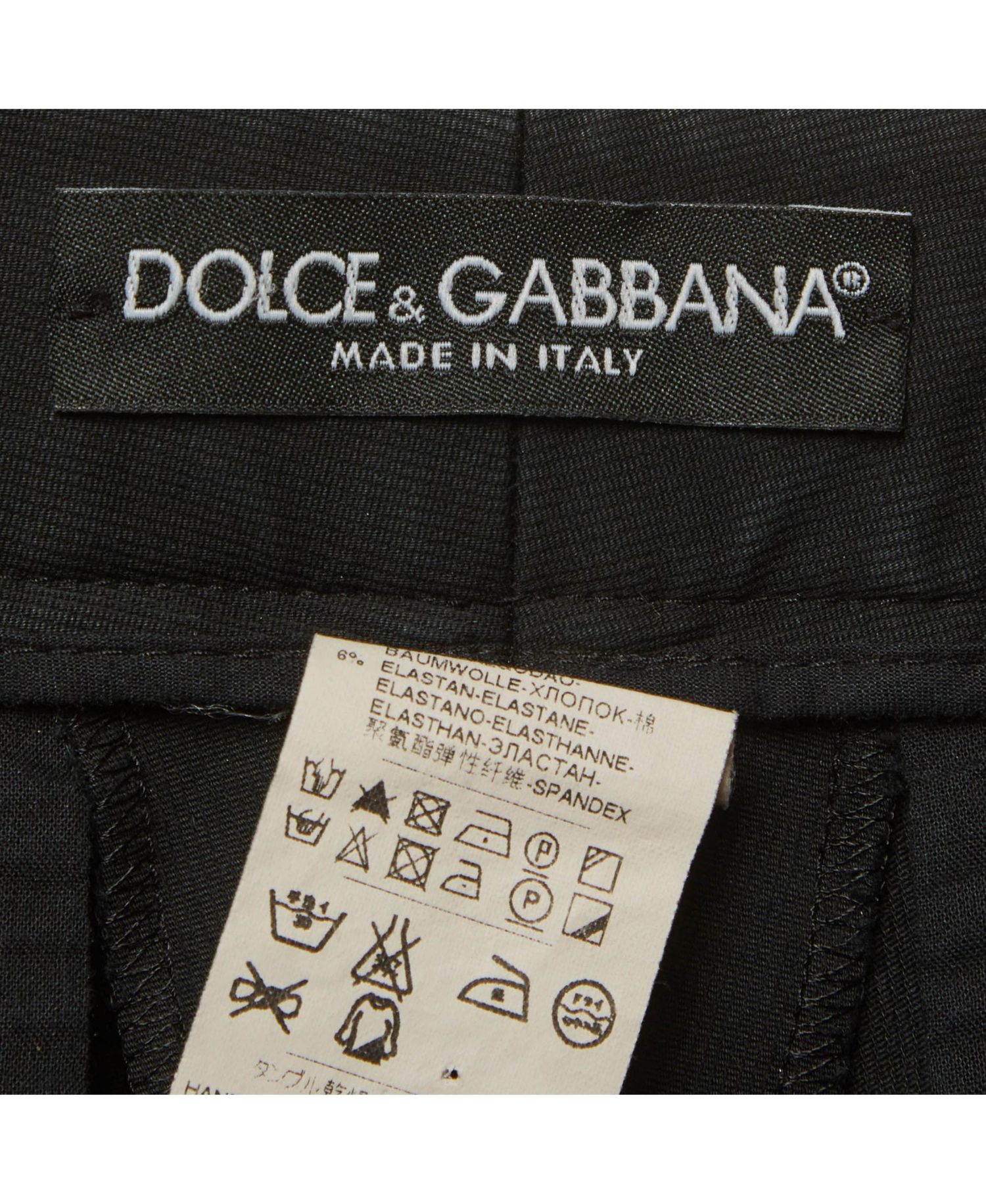 Women's Gabardine Straight Fit Trousers
