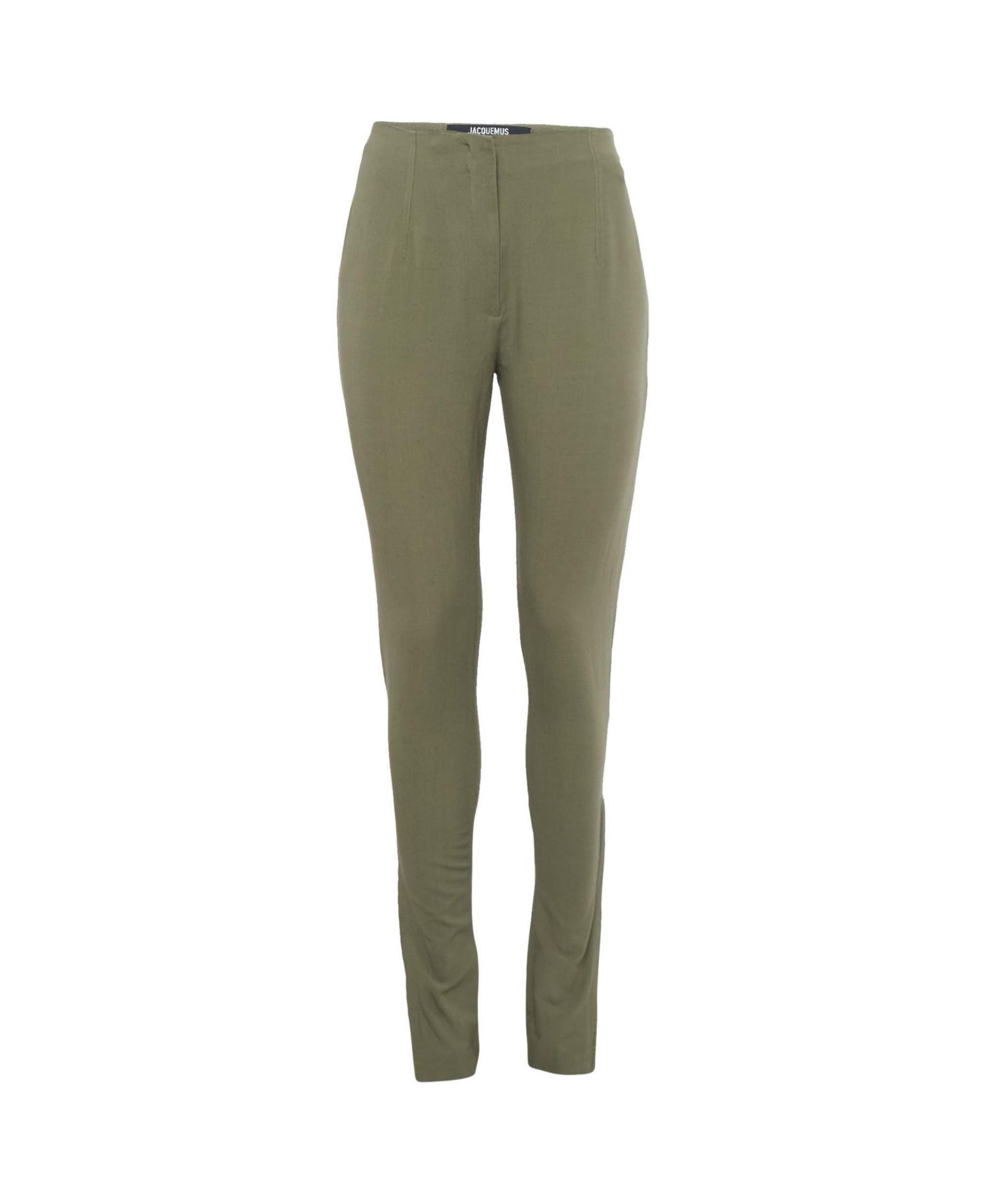 Women's Linen Blend Skinny Trousers