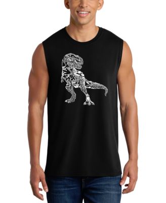 Men's T-Rex Dinosaur Graphic Tank Top
