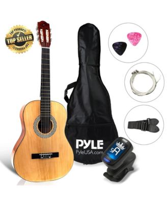 6-String Classic Guitar - 3/4 Size Scale Guitar with Digital Tuner and Accessory Kit (36 inch)