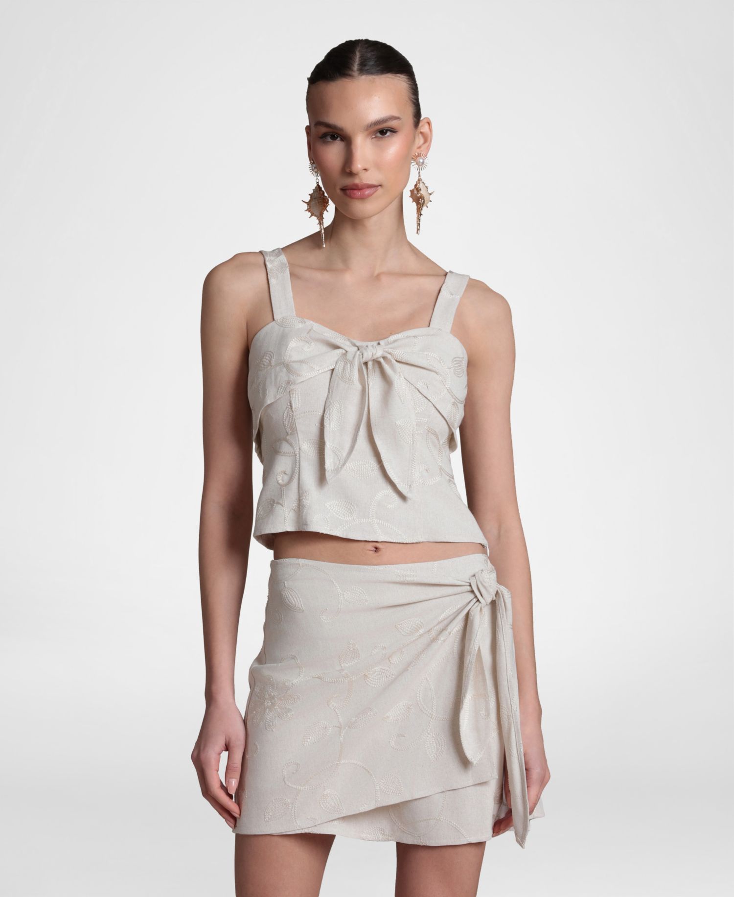 Women's Tie-Front Top